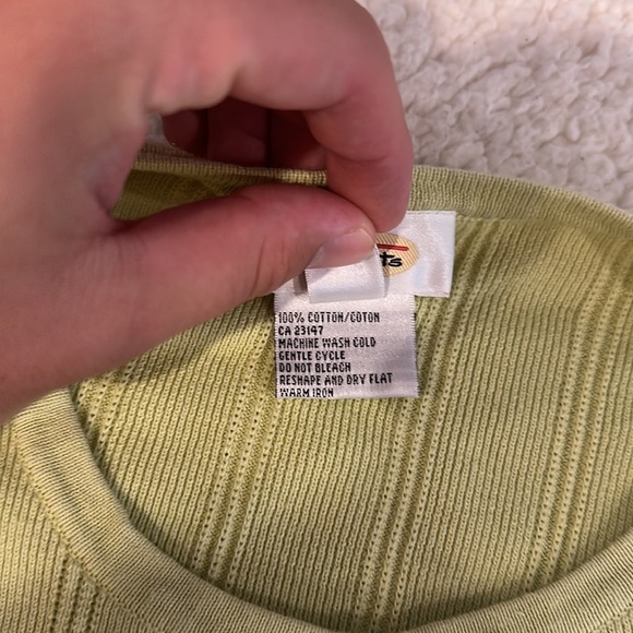 Talbots button up sweater/long sleeve size large women’s - Picture 6 of 6